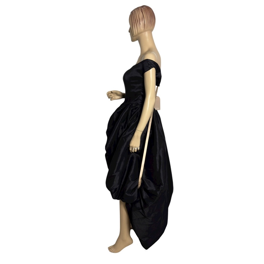 Meshki Amelia Bubble Maxi Dress in Black Small - Picture 9 of 11